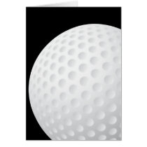 Golf Ball Card