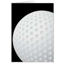 Golf Ball Card