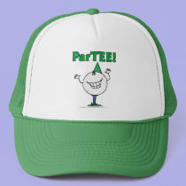 Golf Ball Character ParTEE! hats
