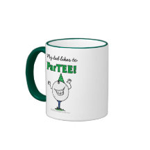 Golf Ball Character ParTEE! Mugs