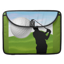 Golf Ball Coming at You Sleeve For MacBook Pro