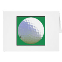 Golf Ball Design cards by shopstew Golf Ball Design cards
