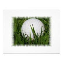 Golf Ball Design Invitation