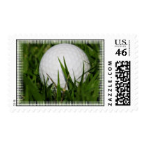 Golf Ball Design on Stamps