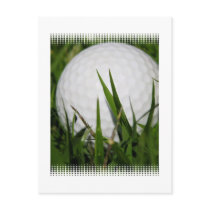 Golf Ball Design Postcard