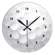 Golf Ball Design Wall Clock