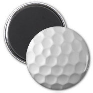 Golf Ball Dimples Texture Pattern Magnet