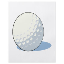 Golf Ball Flyer Design