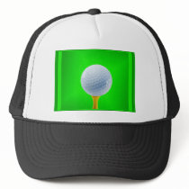Golf ball hat