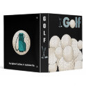 'Golf Ball Heaven' binders