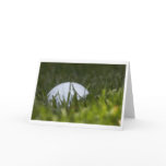 golf ball hiding card