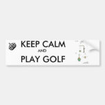 GOLF BALL HOLDER PATENT 1940 - Car Bumper Sticker