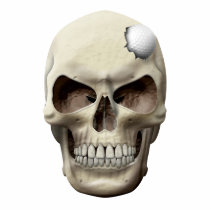 Golf Ball in Skull Polo