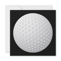 Golf Ball Invitation