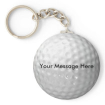 Golf Ball Key Chain