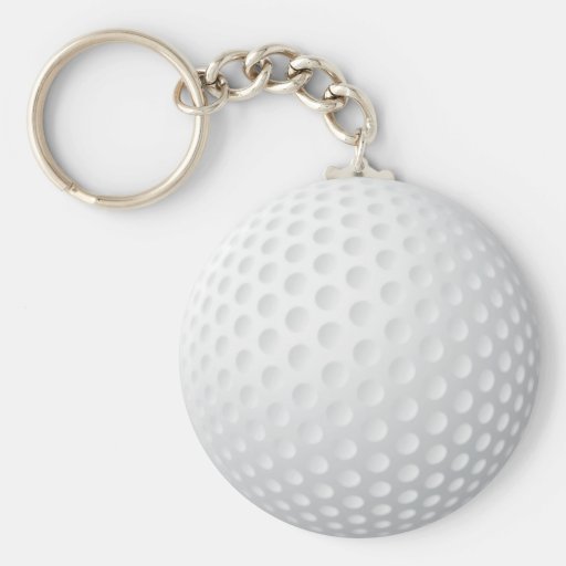 Golf Ball Keychain Zazzle