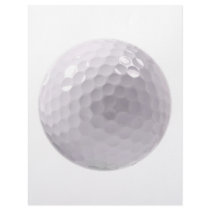 Golf ball personalized letterhead