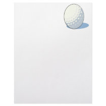 Golf Ball Letterhead