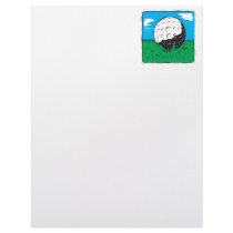 Golf Ball Letterhead Template