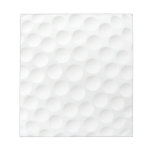golf ball memo notepads