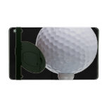 Golf Ball on Black - Customized Template iPad Case