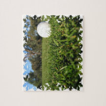 Golf Ball on Course Puzzle