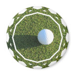 Golf Ball on Golf Green Magnet