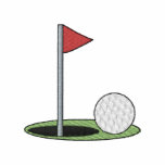 Golf Ball On Green Jacket