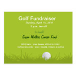 Golf Ball on Tee Post Cards