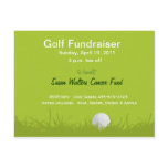 Golf Ball on Tee Post Cards