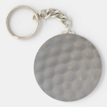Golf Ball Pattern Texture Keychain