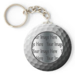 golf ball photo key chains