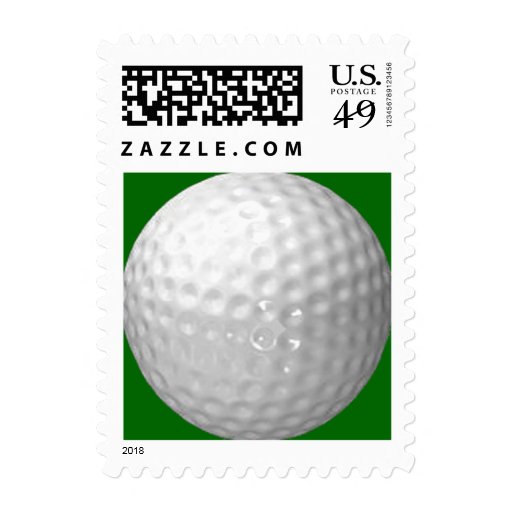 Golf Ball Postage Stamps Zazzle