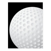 Golf Ball Postcard