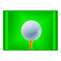 Golf ball posters