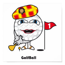 Golf Ball poster posters