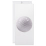 Golf ball custom rack card