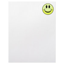 golf ball smile face letterhead