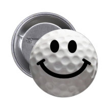 Golf ball smiley buttons