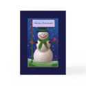 Golf Ball Snowman for the Golf Nut cards