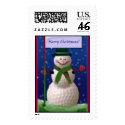 Golf Ball Snowman postage by aslentz Golf Ball Snowman postage