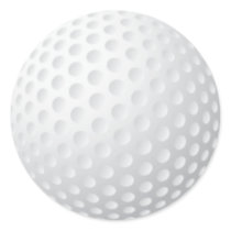 Golf Ball Sticker