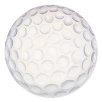 Golf Ball Sticker