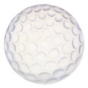 Golf Ball Sticker by postcardsfromtheedge Golf Ball Sticker