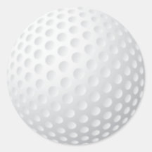 Golf Ball Sticker