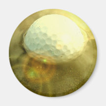 Golf Ball Stuck in the Mud Magnet