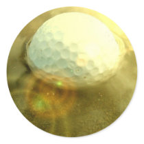 Golf Ball Stuck in the Mud Sticker