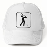 Golf Ball Symbol Hat