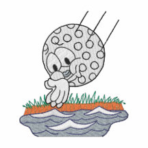 Golf Ball Taking A Dive