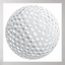 golf ball vector graphic print